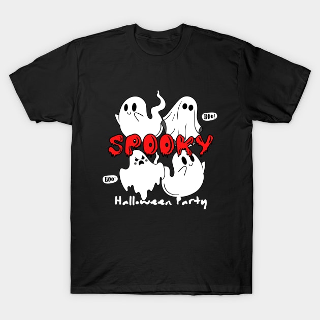 Halloween party T-Shirt by DMS DESIGN